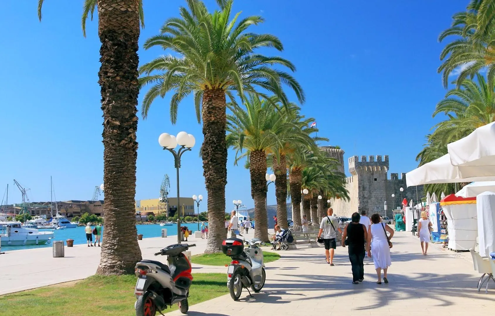 Apartment In Slatine With Sea View, Terrace, Air Conditioning, Wifi 5130-2